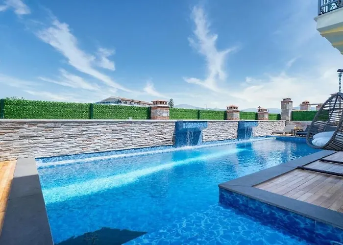 Private With Pool In Fethiye, Close To The Coastal Walkway, In The Center Villa *
